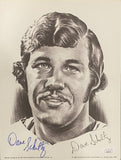 Dave Schultz Signed 8x10 Philadelphia Flyers Photo JSA AL44177