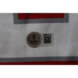 Christian Gonzalez Signed New England Patriots Blue Nike XL Jersey Beckett 50954