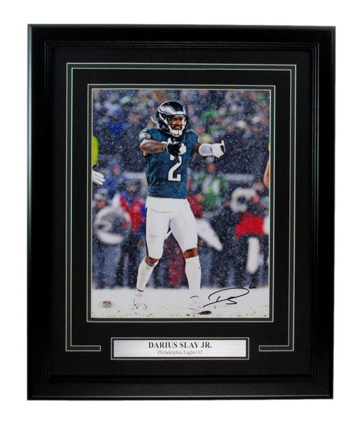 Darius Slay Signed/Auto 16x20 Photo Philadelphia Eagles Framed PSA/DNA 193921