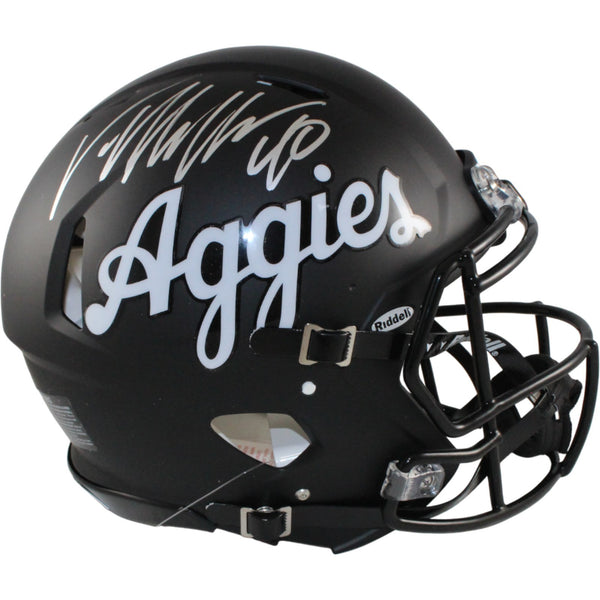 Von Miller Autographed Texas A&M Aggies Authentic Script Helmet Beckett W 54701