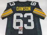 Dermontti Dawson Signed Pittsburgh Steelers Jersey Inscribed HOF 2012 (JSA COA)