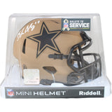 Brandon Aubrey Autographed Dallas Cowboys Mini Helmet 23 STS Beckett 50964