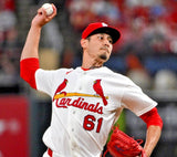 Riley O'Brien Signed St. Louis Cardinals Jersey (Wilder Side of Sports) Closer