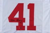 Keith Byars Signed Ohio State Buckeyes Jersey (Playball Ink Holo) Eagles RB
