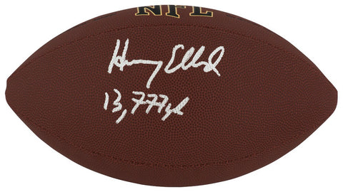 Henry Ellard Signed Wilson Super Grip Full Size NFL Football w/YDs - (SS COA)