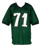 Jason Peters Signed Custom Green Pro Style Football Jersey SB LII Champs BAS