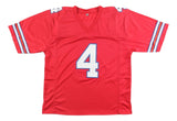 James Cook Buffalo Signed Red Football Jersey BAS