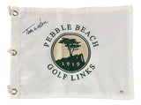 Tom Watson Signed Pebble Beach Golf Flag PSA/DNA