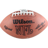 Jim Brown Autographed/Signed Cleveland Browns Wilson Rozelle Football JSA 50155
