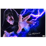 Ian McDiarmid Autographed Star Wars Emperor Palpatine Darth Sidious 11x17 Photo