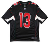 Cardinals Kurt Warner Authentic Signed Black Nike Game Jersey BAS Witnessed