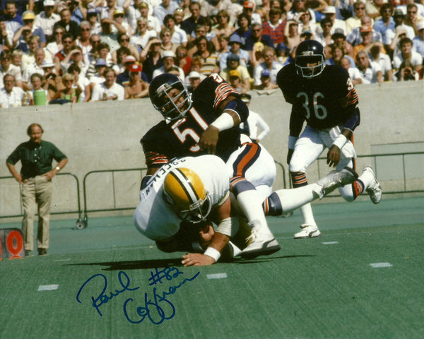 GB Packers Tight End PAUL COFFMAN Signed 8x10 Photo #5 AUTO - 3 x Pro Bowl