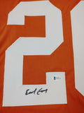 Earl Campbell Signed Texas Longhorns Jersey (Beckett) Oilers Pro Bowl R.B.
