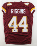 John Riggins Signed Washington Redskins Pro Cut Jersey (Beckett) S.B. XVII Champ
