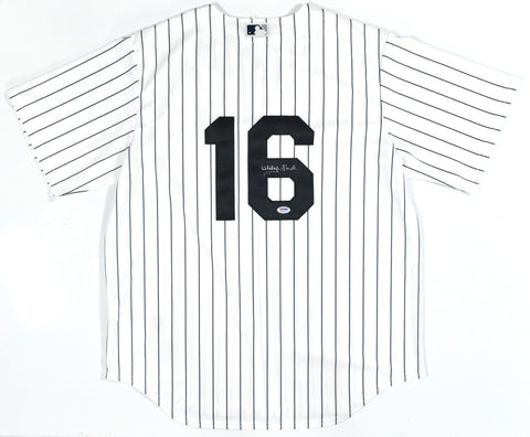 Whitey Ford Autographed New York Yankees Nike Jersey - PSA