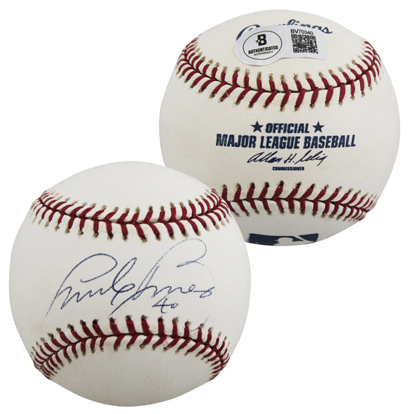 Padres Andy Benes Authentic Signed Allen Selig OML Baseball BAS #BV70340