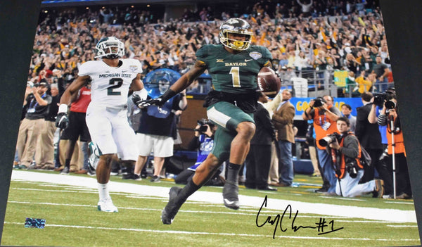 COREY COLEMAN AUTOGRAPHED SIGNED BAYLOR BEARS 16x20 PHOTO COA