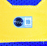 Jerome Bettis Autographed Blue Pro Style Jersey - Beckett W Hologram
