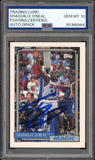Shaquille O'Neal PSA 10 AUTO Rookie 1992 Topps #362 RC On Card GEM MINT AUTO
