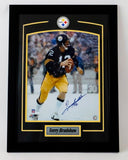 Autographed Terry Bradshaw Pittsburgh Steelers Framed 16x20 Photo JSA COA