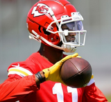 Marquez Valdes-Scantling Signed Kansas City Chiefs Jersey (JSA) 2018 Draft Pck