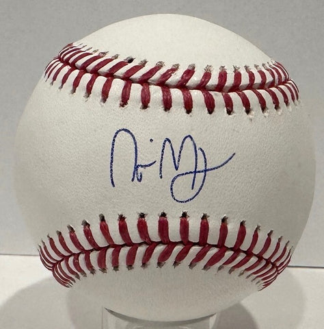Brewers Outfielder NYJER MORGAN Signed Official MLB Baseball AUTO Pirates - BAS