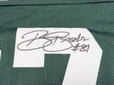 GREEN BAY PACKERS ROBERT BROOKS AUTOGRAPHED GREEN JERSEY JSA STOCK #234517
