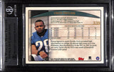 Fred Taylor Autographed/Signed 1998 Topps #339 Trading Card Beckett 43915