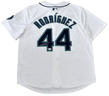 JULIO RODRIGUEZ SIGNED SEATTLE MARINERS #44 WHITE NIKE LIMITED JERSEY MLB AUTH