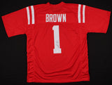 A. J. Brown Signed Ole Miss Rebels Jersey (JSA) Eagles / 2nd Round Pick 2019 W.R