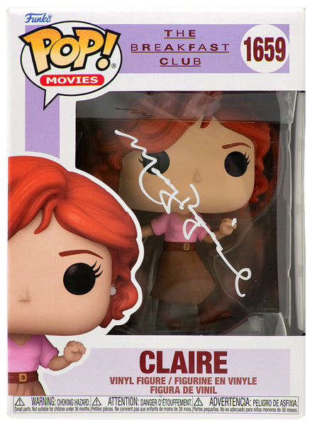 Molly Ringwald Signed The Breakfast Club Claire Funko Pop #1659 - (SCHWARTZ COA)