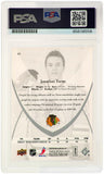 Jonathan Toews Signed 2007 Upper Deck Rookie Hockey Card #43 -(PSA Encapsulated)