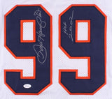 Dan Hampton Signed Chicago Bears Jersey Inscribrd HOF 2002 (JSA COA) 1985 Bears