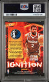 Mavericks Kyrie Irving Authentic Signed 2023 Hoops Ignition #8 Card PSA Slabbed