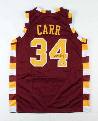 Austin Carr Signed Cleveland Cavaliers Jersey (PSA COA) 1971 #1 Overall Draft Pk