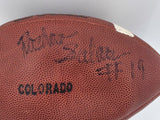 Salaam, Stewart & Westbrook Autographed Football 1994 Colorado Beckett AC85090