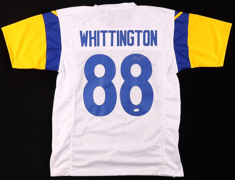 Jordan Whittington Signed Los Angeles Rams Jersey (JSA COA) 2024 Draft Pick / WR