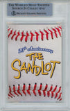 Marty York Autographed/Signed The Sandlot 20 Anniv. Insert Beckett 40699