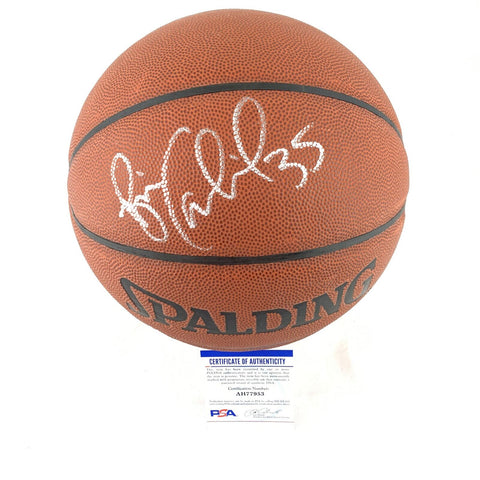 Brian Cardinal signed Spalding Basketball PSA/DNA Dallas Mavericks Autographed