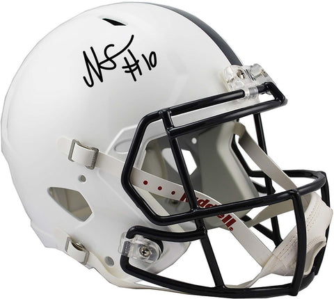 Nick Singleton Penn State Nittany Lions Signed Riddell Speed Replica Helmet