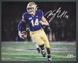 Kyle Hamilton Notre Dame Autographed/Signed 11x14 Photo Beckett 200751