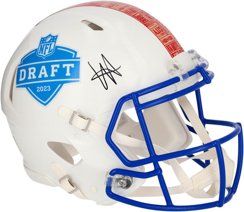 Will Anderson Texans Signed Riddell Alternate 2023 NFL Draft Authentic Helmet