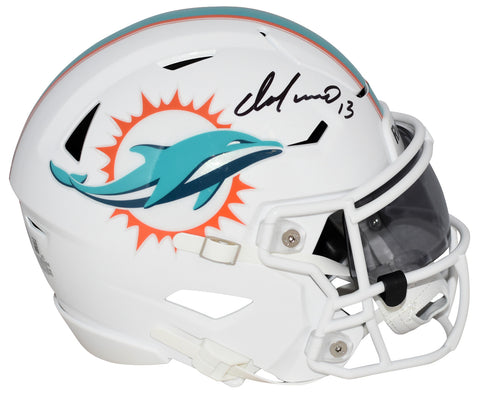 DAN MARINO AUTOGRAPHED MIAMI DOLPHINS SPEEDFLEX MIDI HELMET BECKETT