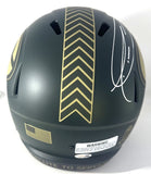 Packers DONALD DRIVER Signed Full Size 25 SALUTE Authentic Speed Helmet AUTO JSA
