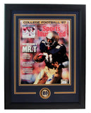 Tim Brown Signed/Auto 11x14 SI Photo Notre Dame Framed JSA 188781