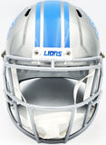 SAM LAPORTA AUTOGRAPHED LIONS SILVER FULL SIZE HELMET BECKETT WITNESS 230024