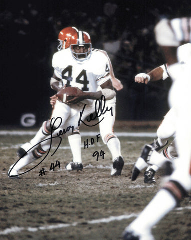Leroy Kelly Autographed Signed 8x10 Photo Cleveland Browns "HOF 94" SKU #247490