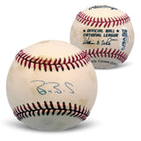 Barry Bonds Signed San Francisco Giants National League Baseball JSA CR53446