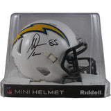 Antonio Gates Autographed San Diego Chargers TB 07-18 Mini Helmet Beckett 50265