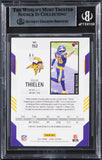 Vikings Adam Thielen Authentic Signed 2021 Score #152 Card BAS Slabbed